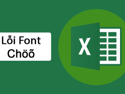 Cách sửa lỗi font chữ trong Excel  đơn giản